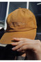 DUCK SULFER DYED 6PANEL CAP キジマ タカユキ/KIJIMA TAKAYUKI