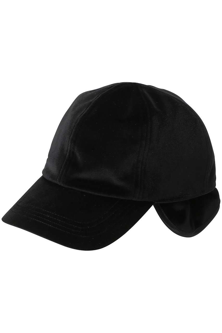 KIJIMA TAKAYUKI VELOUR 3WAY 6PANEL CAP (ブラック, 1(57cm)) キジマ タカユキ ELLE SHOP