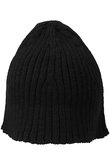 WOOL POLY LINEN BELL BEANIE
