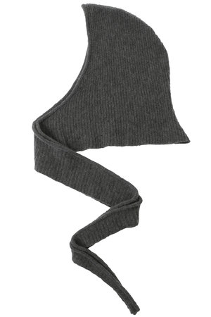 キジマ タカユキ/KIJIMA TAKAYUKIのBOUCLE KNIT HOODED SCARF(140100/140101)