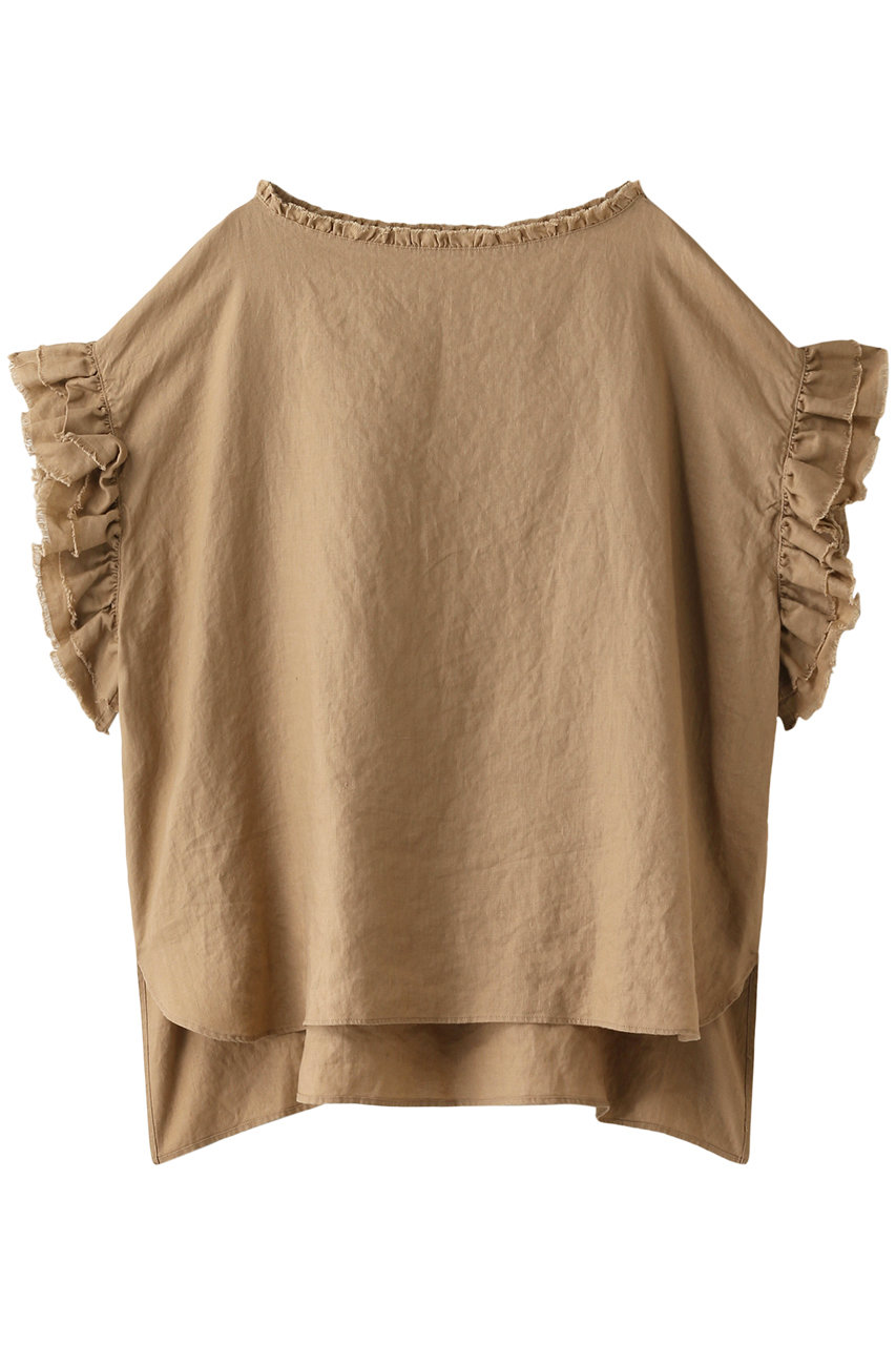 HOUSE OF LOTUS ハウス オブ ロータス 【ELLE SHOP限定】ウォッシュリネン ブラウス ベージュ