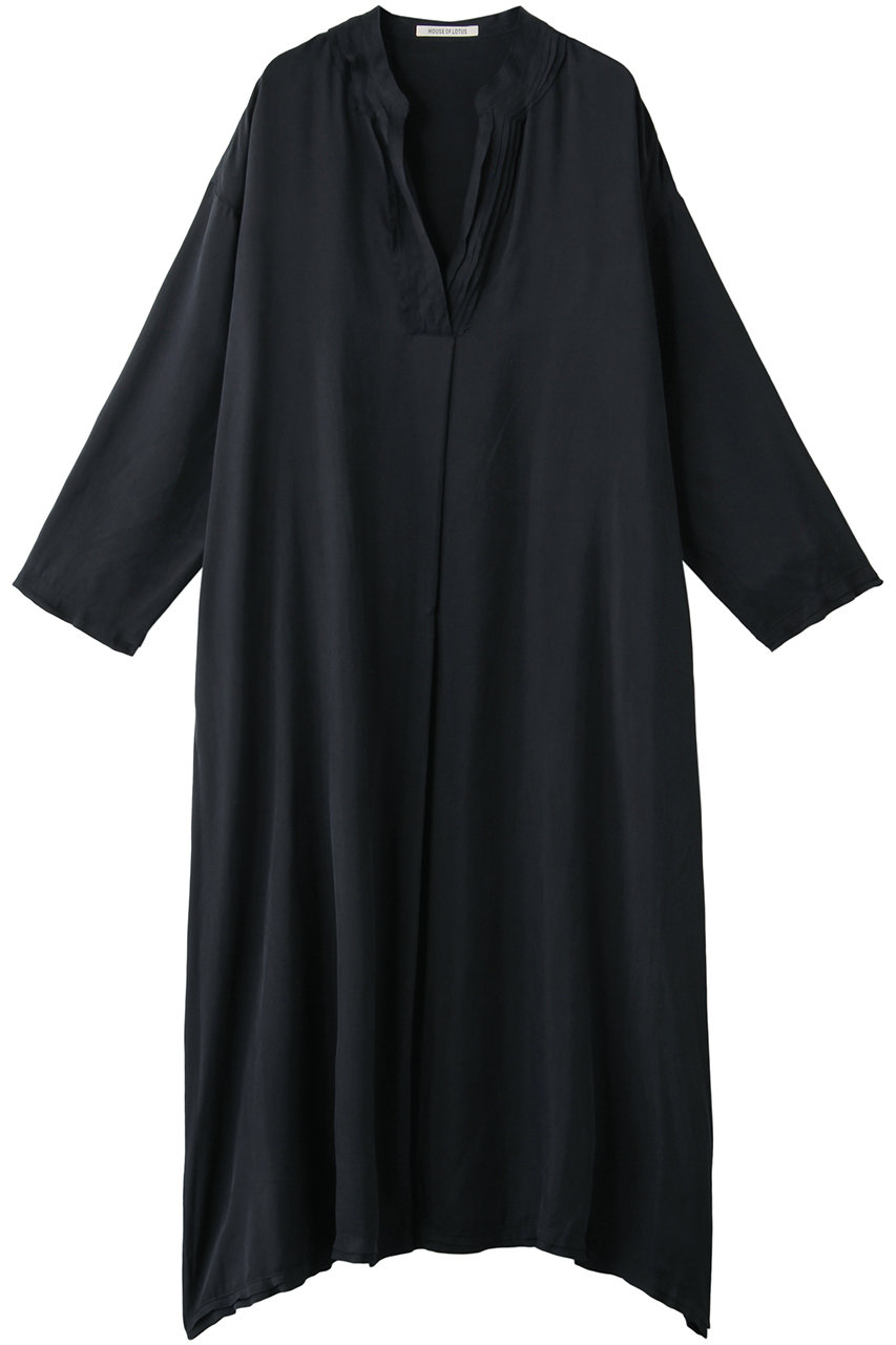 SALE 【40%OFF】 HOUSE OF LOTUS ハウス オブ ロータス ヴィンテージキュプラワンピース ネイビー