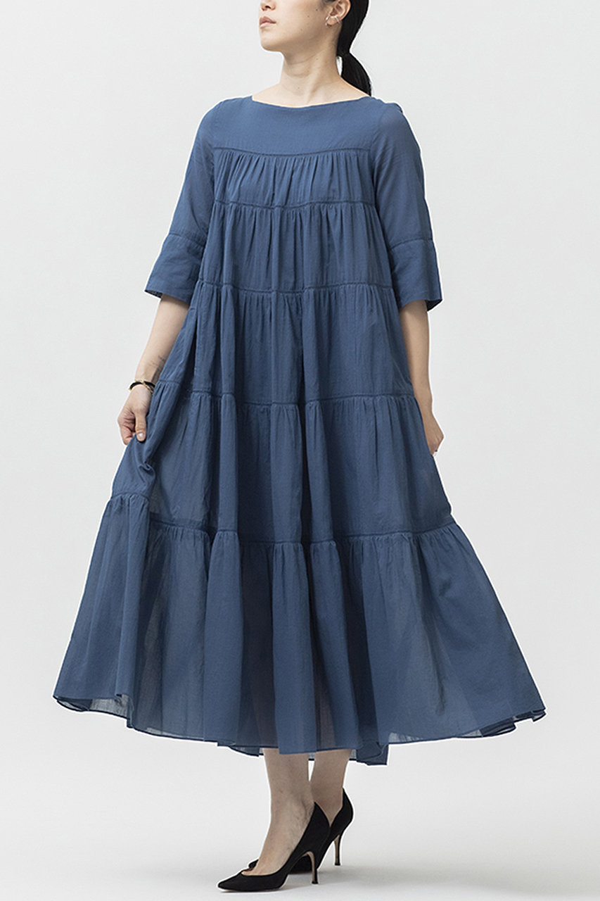 House Of Lotus ハウス オブ ロータス コットンローンティアードワンピース ブルー の通販 Elleshop エル ショップ House Of Lotus ハウス オブ ロータス コットンローンティアードワンピース ブルー の通販 Elleshop エル ショップ