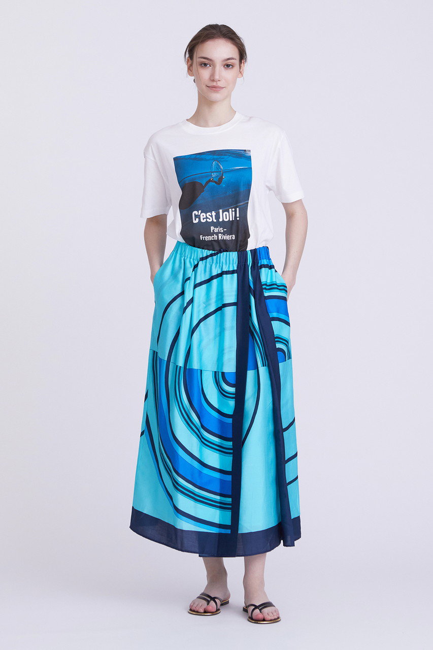 専用！ハウスオブロータス　ロングスカート HOUSE OF LOTUS ハウス オブ ロータス ロングスカート ブルー