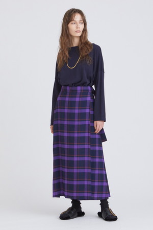 HOUSE OF LOTUS / ハウス オブ ロータス コットンリネンブレンドアシンメトリープルオーバー HOUSE OF LOTUS(ハウス オブ ロータス)｜コットンリネンブレンド