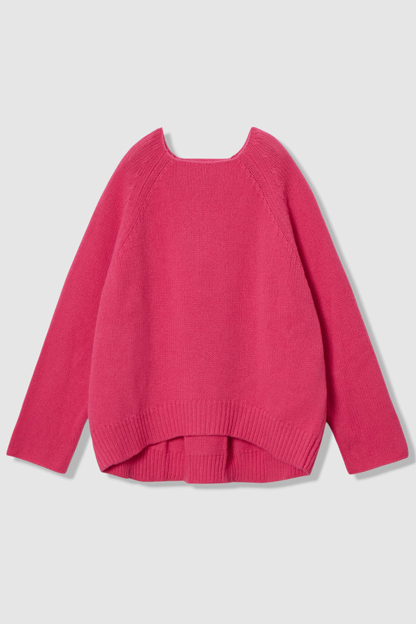 HOUSE OF LOTUS ウールナイロンバックタックプルオーバー (ピンク, M) ハウス オブ ロータス ELLE SHOP HOUSE OF LOTUS ウールナイロンバックタックプルオーバー (ピンク, M) ハウス オブ ロータス ELLE SHOP
