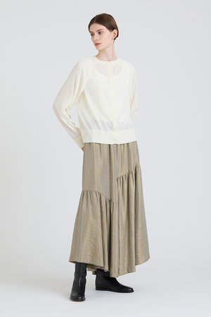 ハウス オブ ロータス/HOUSE OF LOTUSのウールテンジク2wayカーディガン(110300/110303)