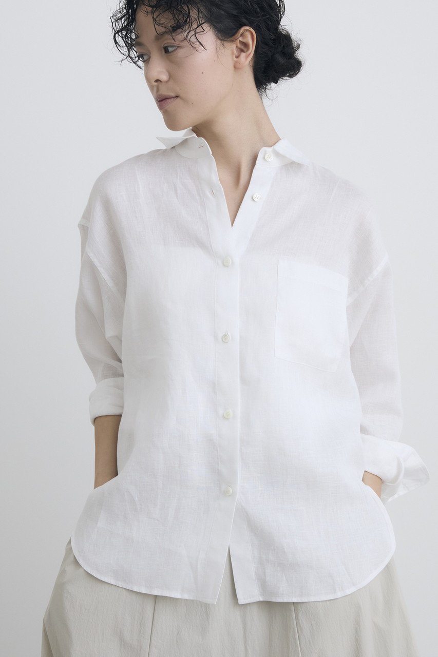 TOKYO BASIC リネンシャツ ブラウス シャツ レディース 春服 40