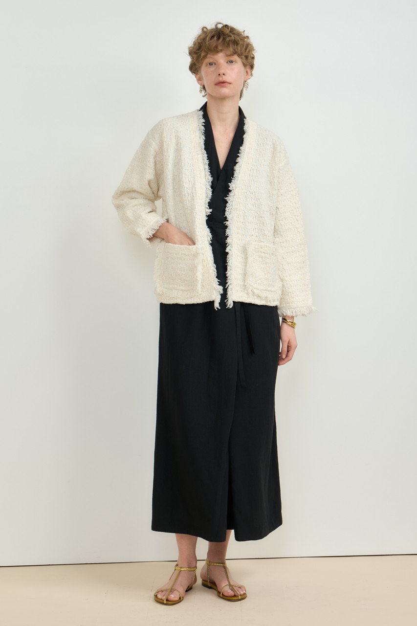 HOUSE OF LOTUS コットンシルクカーディガン セール】 コットンシルクポンチョ （カーディガン・ボレロ）｜HOUSE OF