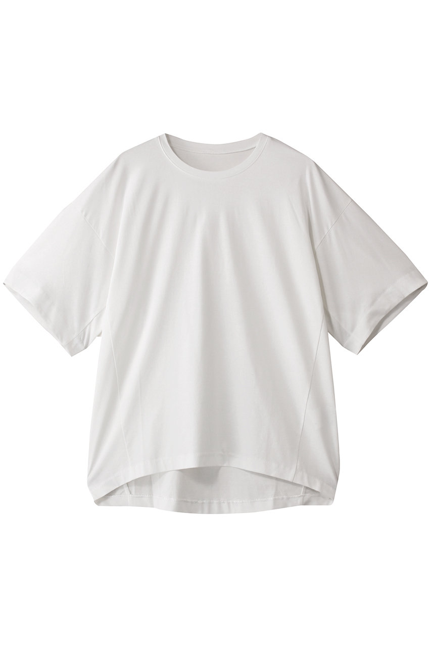 HOUSE OF LOTUS ハイゲージスムースフォルムTシャツ (ホワイト, M) ハウス オブ ロータス ELLE SHOP HOUSE OF LOTUS ハイゲージスムースフォルムTシャツ (ホワイト, M) ハウス オブ ロータス ELLE SHOP
