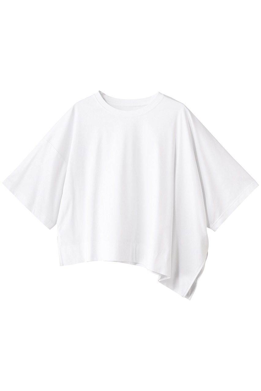 HOUSE OF LOTUS コットンスムースアシンメトリープルオーバー (ホワイト, M) ハウス オブ ロータス ELLE SHOP HOUSE OF LOTUS コットンスムースアシンメトリープルオーバー (ホワイト, M) ハウス オブ ロータス ELLE SHOP