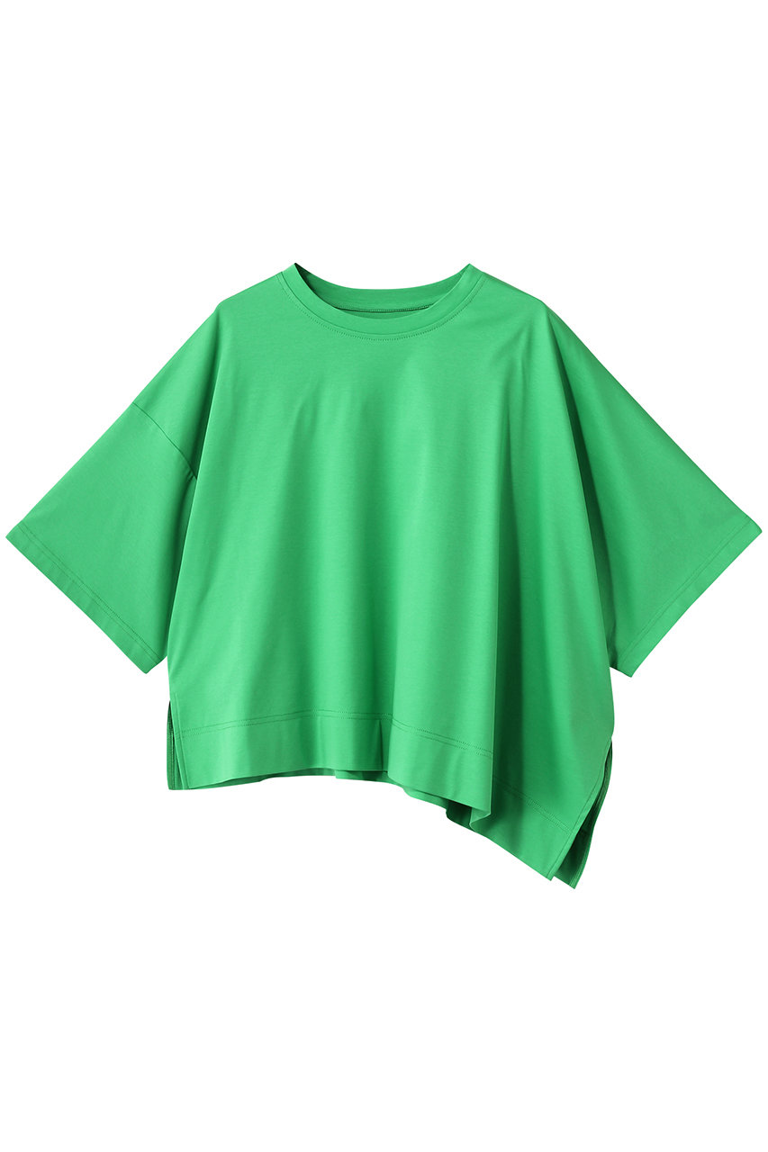 HOUSE OF LOTUS コットンスムースアシンメトリープルオーバー (グリーン, M) ハウス オブ ロータス ELLE SHOP HOUSE OF LOTUS コットンスムースアシンメトリープルオーバー (グリーン, M) ハウス オブ ロータス ELLE SHOP