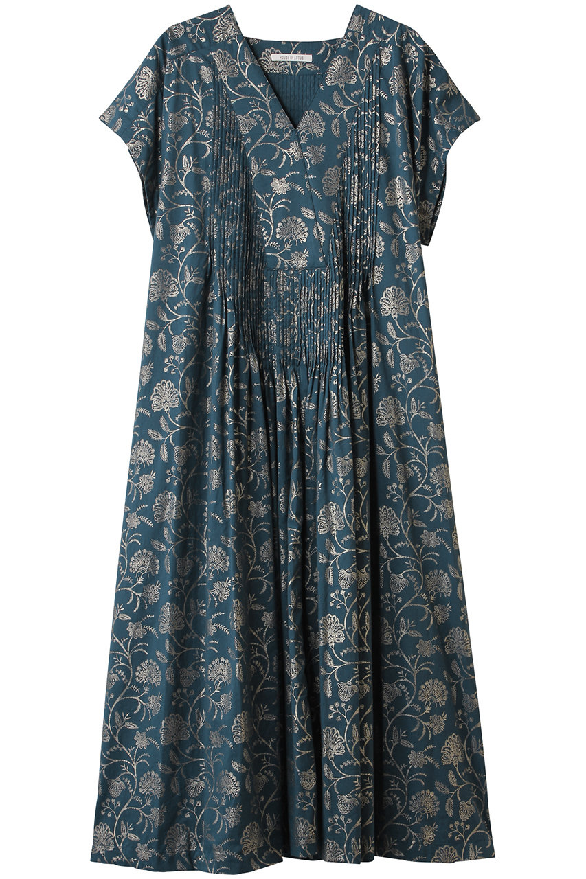 HOUSE OF LOTUS ハクプリントカフタンワンピース (グリーン, S) ハウス オブ ロータス ELLE SHOP HOUSE OF LOTUS ハクプリントカフタンワンピース (グリーン, S) ハウス オブ ロータス ELLE SHOP