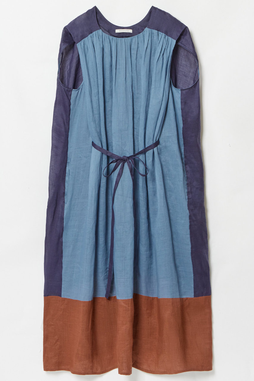 HOUSE OF LOTUS ラミーブロッキングワンピース (ブルー系, M) ハウス オブ ロータス ELLE SHOP HOUSE OF LOTUS ラミーブロッキングワンピース (ブルー系, M) ハウス オブ ロータス ELLE SHOP