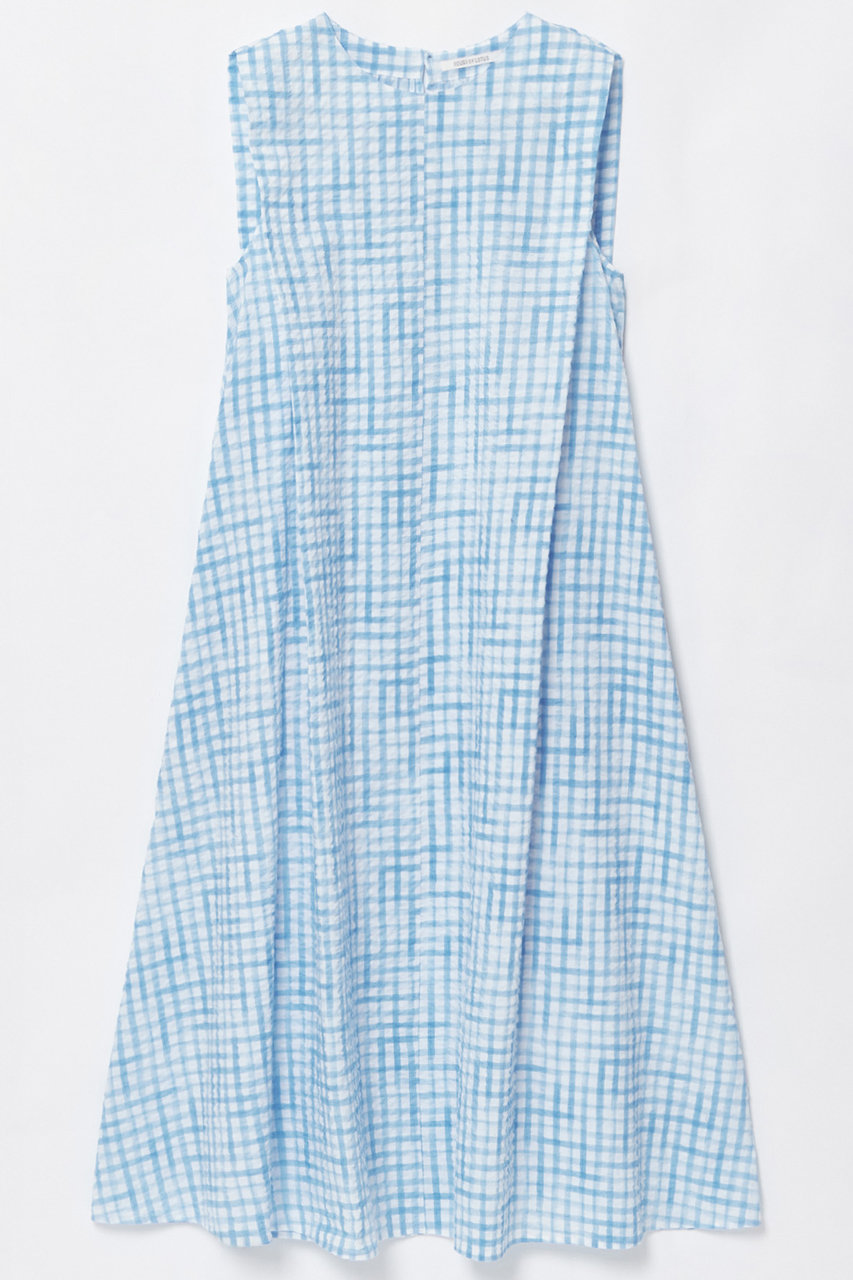 HOUSE OF LOTUS サッカーギンガムチェックワンピース (サックス, M) ハウス オブ ロータス ELLE SHOP HOUSE OF LOTUS サッカーギンガムチェックワンピース (サックス, M) ハウス オブ ロータス ELLE SHOP