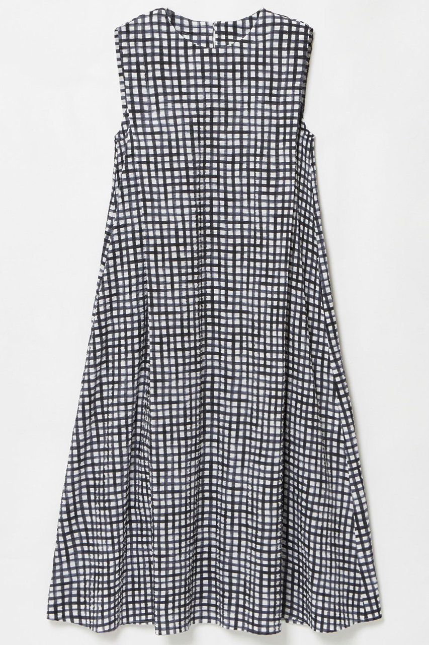 HOUSE OF LOTUS サッカーギンガムチェックワンピース (ネイビー, M) ハウス オブ ロータス ELLE SHOP HOUSE OF LOTUS サッカーギンガムチェックワンピース (ネイビー, M) ハウス オブ ロータス ELLE SHOP