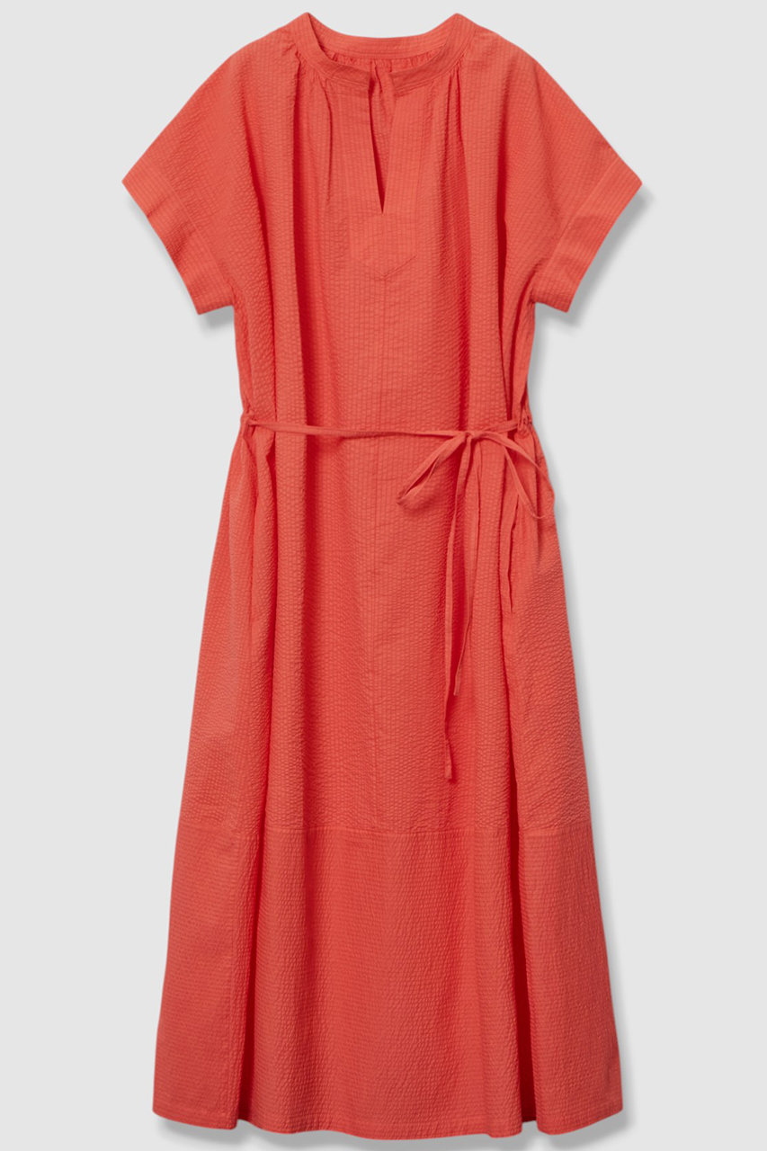 HOUSE OF LOTUS サッカーギャザーワンピース (オレンジ, M) ハウス オブ ロータス ELLE SHOP HOUSE OF LOTUS サッカーギャザーワンピース (オレンジ, M) ハウス オブ ロータス ELLE SHOP