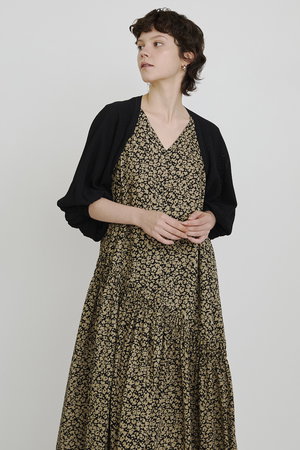 ハウス オブ ロータス HOUSE OF LOTUS 長袖 クロップド カーディガン ニット M 灰系 グレー 毛 ウール モヘア混  レディース HOUSE OF LOTUS｜ハウス オブ ロータスのカーディガン（ニット