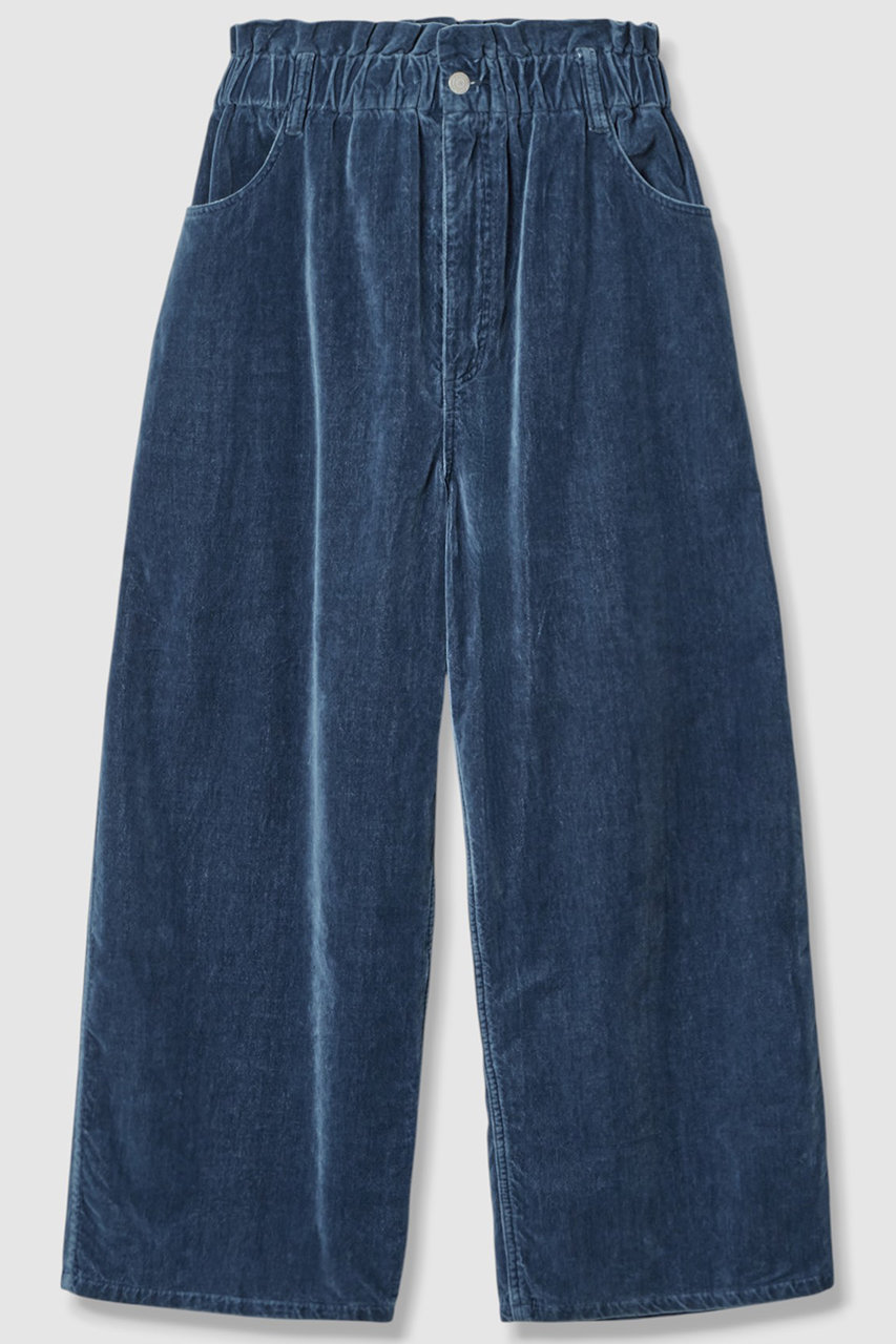 HOUSE OF LOTUS インディゴベルベットパンツ (ライトブルー, M) ハウス オブ ロータス ELLE SHOP HOUSE OF LOTUS インディゴベルベットパンツ (ライトブルー, M) ハウス オブ ロータス ELLE SHOP