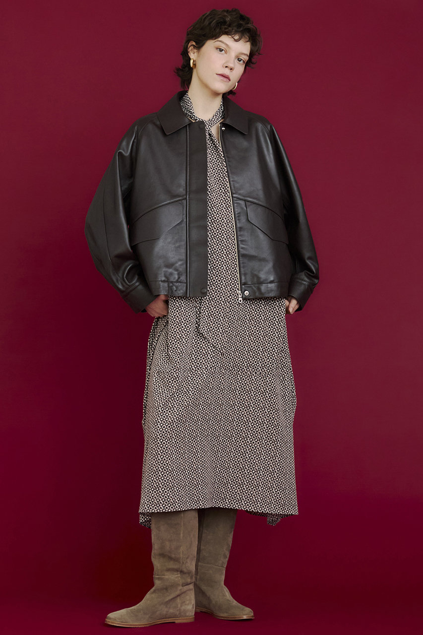 HOUSE OF LOTUS(ハウス オブ ロータス)｜レザーブルゾン/ダーク