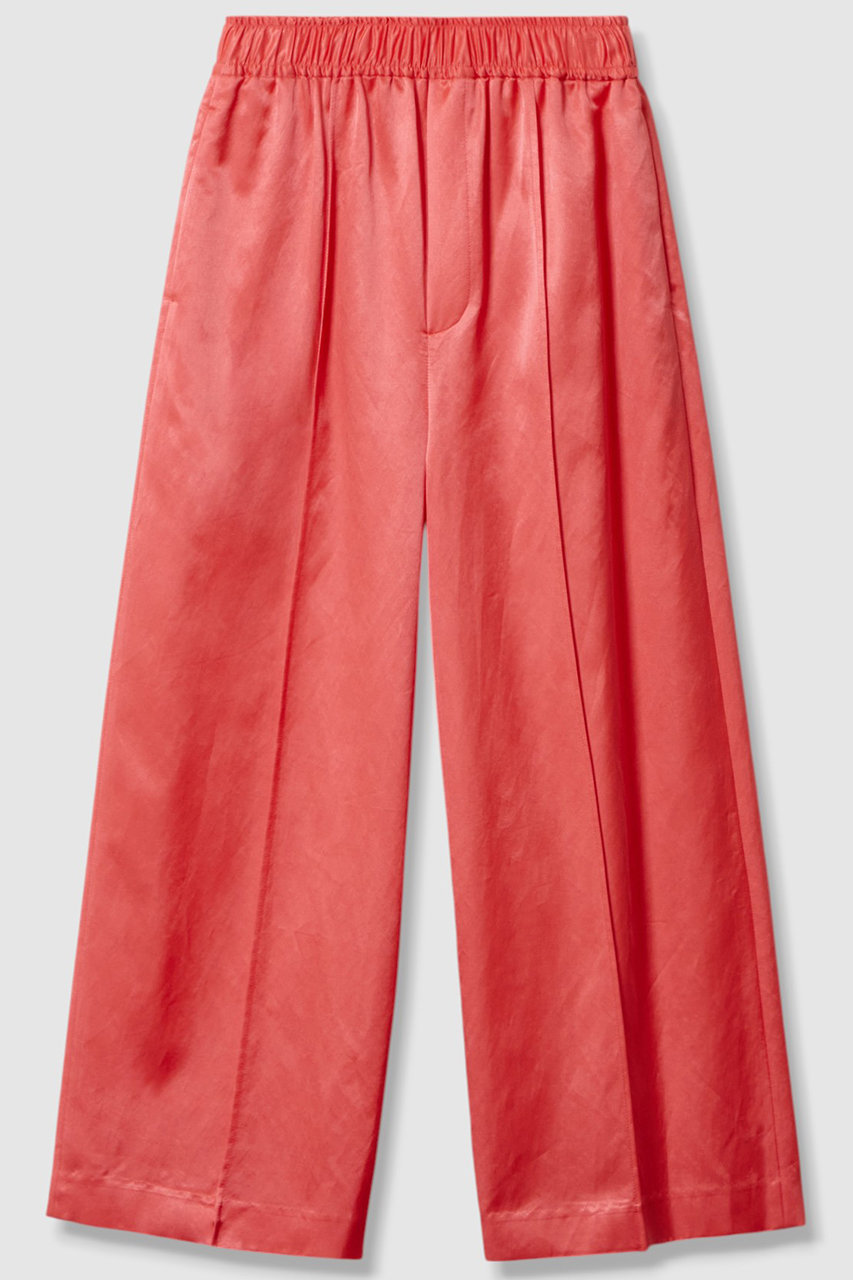 HOUSE OF LOTUS ピグメントバイオピンタックパンツ (レッド, M) ハウス オブ ロータス ELLE SHOP HOUSE OF LOTUS ピグメントバイオピンタックパンツ (レッド, M) ハウス オブ ロータス ELLE SHOP