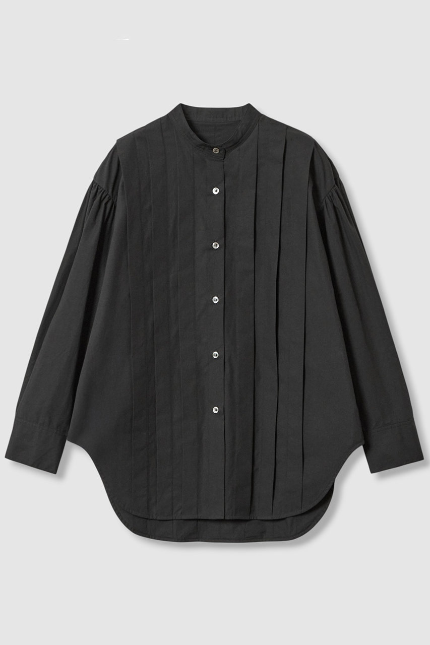 HOUSE OF LOTUS コットンピンタックシャツ (ブラック, M) ハウス オブ ロータス ELLE SHOP HOUSE OF LOTUS コットンピンタックシャツ (ブラック, M) ハウス オブ ロータス ELLE SHOP