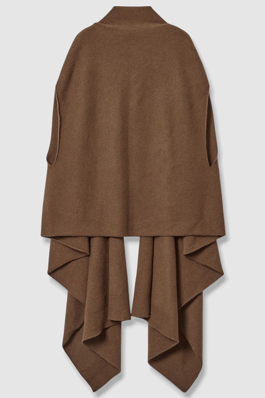 HOUSE OF LOTUS(ハウス オブ ロータス)｜ウールストールジレ/ブラウン