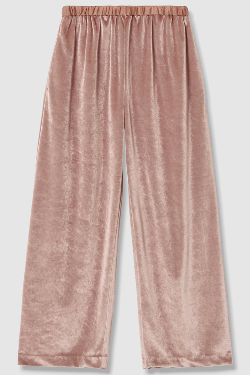 HOUSE OF LOTUS トリアセベロアパンツ (ピンク, M) ハウス オブ ロータス ELLE SHOP HOUSE OF LOTUS トリアセベロアパンツ (ピンク, M) ハウス オブ ロータス ELLE SHOP