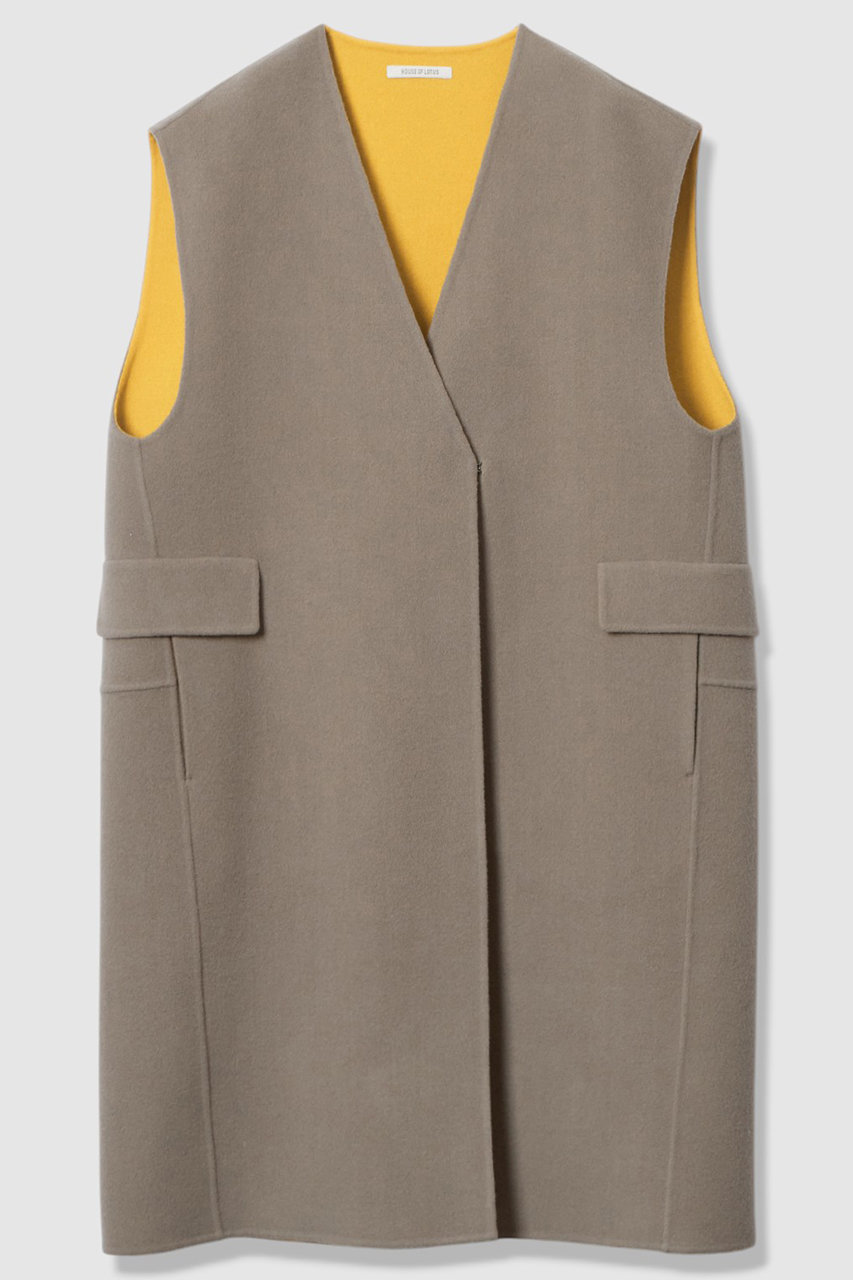 HOUSE OF LOTUS バイカラーリバージレ (モカ, M) ハウス オブ ロータス ELLE SHOP