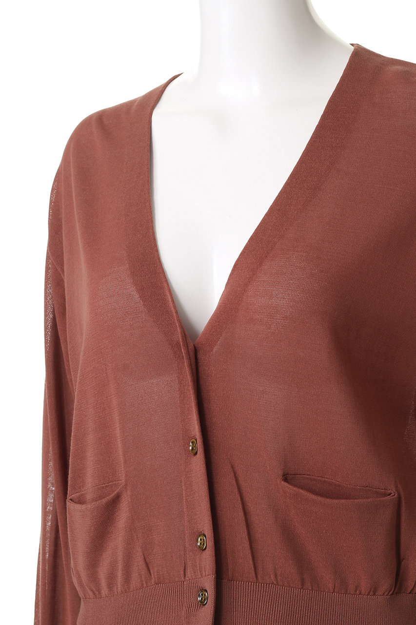 HOUSE OF LOTUS(ハウス オブ ロータス)｜コットンナイロンカーディガン