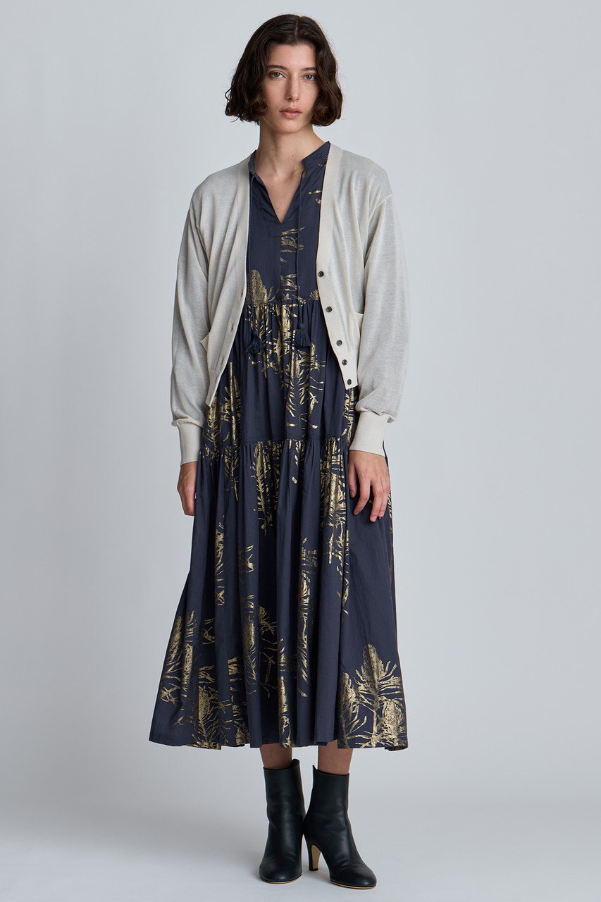 HOUSE OF LOTUS モチーフビーズカーディガン HOUSE OF LOTUS ビーズ刺繍カーディガン