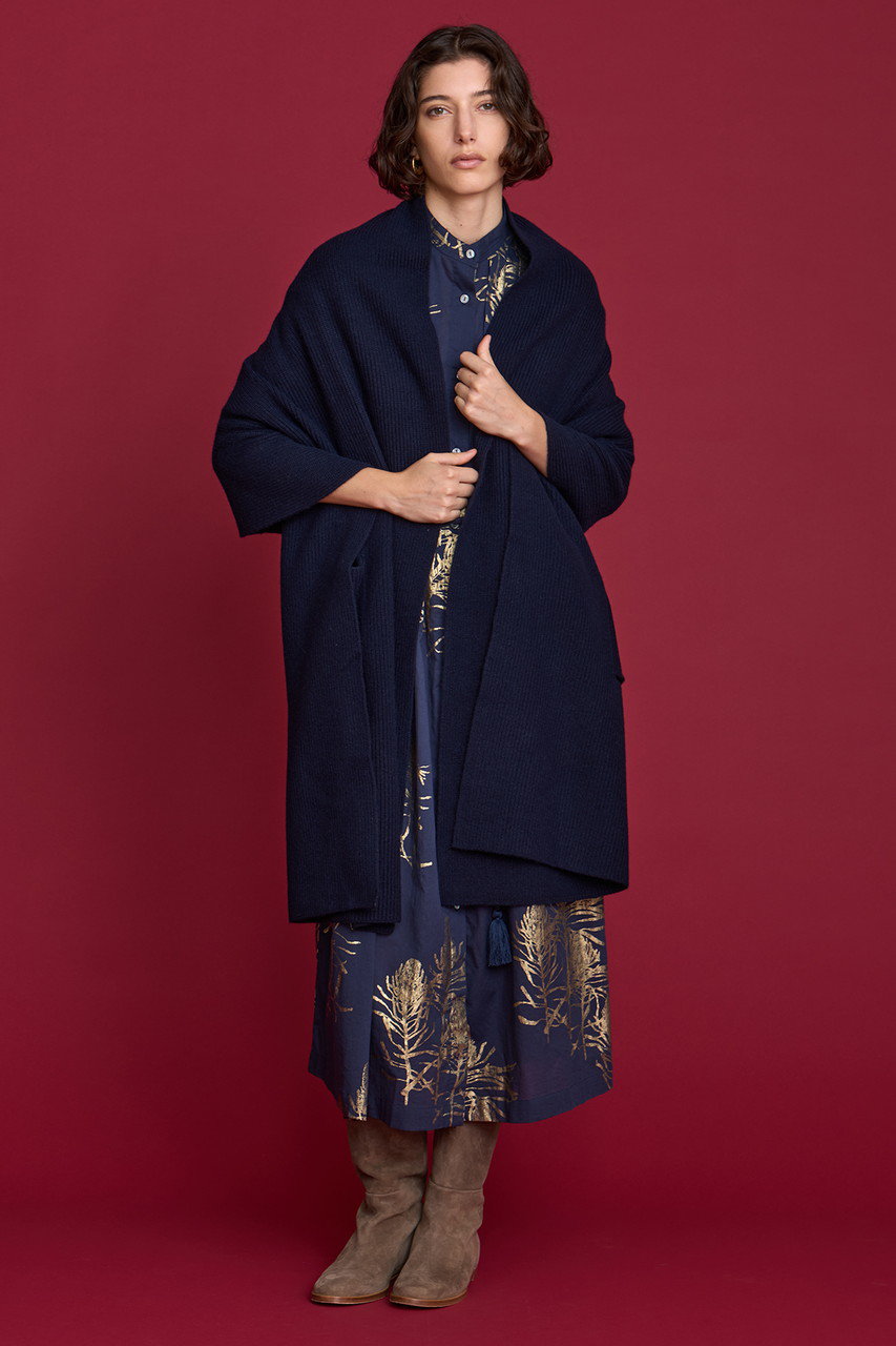 HOUSE OF LOTUS(ハウス オブ ロータス)｜ウールジレ/ネイビー の通販