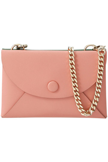 SALE 【30%OFF】 OAD NEW YORK オーエーディー ニューヨーク ASSEMBLY CHAIN CARDLET カードケース グリーン×ブラッシュ