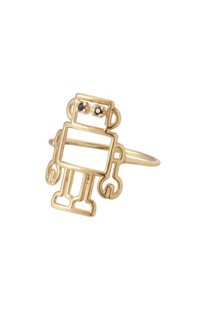 アリータ/ALIITAのROBOT ZAFIRO AZUL リング(150400/150401)