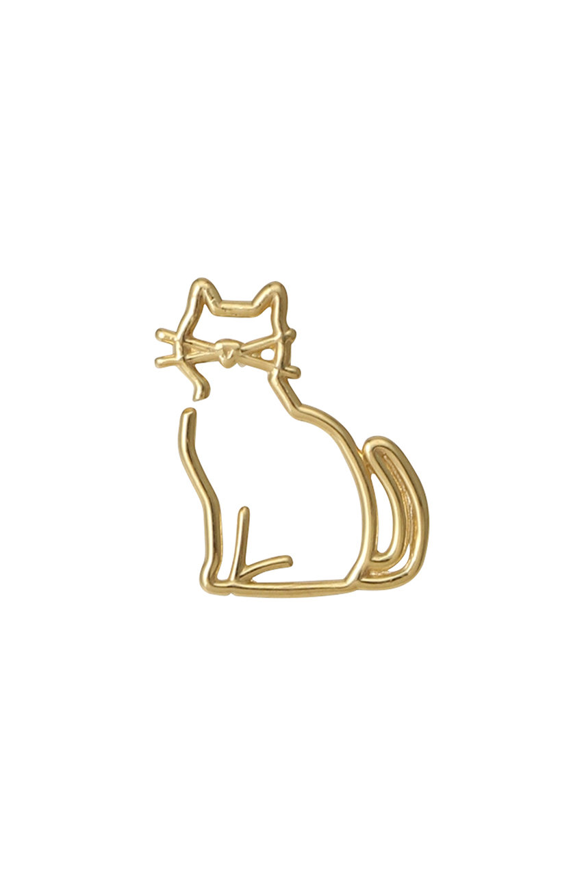 ALIITA MIAU ピアス(片耳用) (イエローゴールド, F) アリータ ELLE SHOP ALIITA MIAU ピアス(片耳用) (イエローゴールド, F) アリータ ELLE SHOP