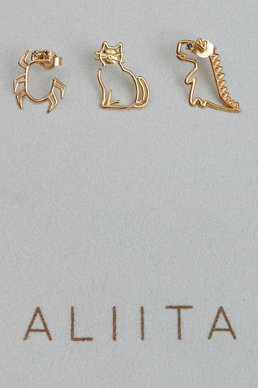 フランス発送 ALIITA 片耳ピアス MIAU EARRING アリータ ALIITA ALIITA ピアス MIAU EARRING SINGLE 片耳販売
