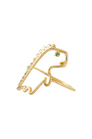 アリータ/ALIITAのDINO ESMERALDA リング