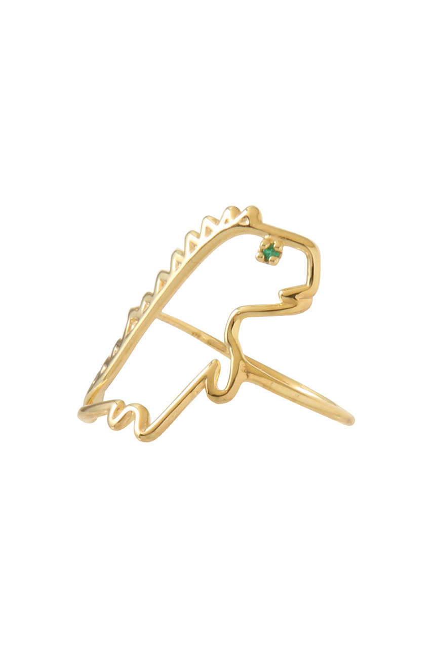 アリータ/ALIITAのDINO ESMERALDA リング(イエローゴールド/37561084200)