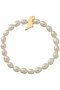 DINO BOLD OVAL PEARL ブレスレット アリータ/ALIITA ホワイト
