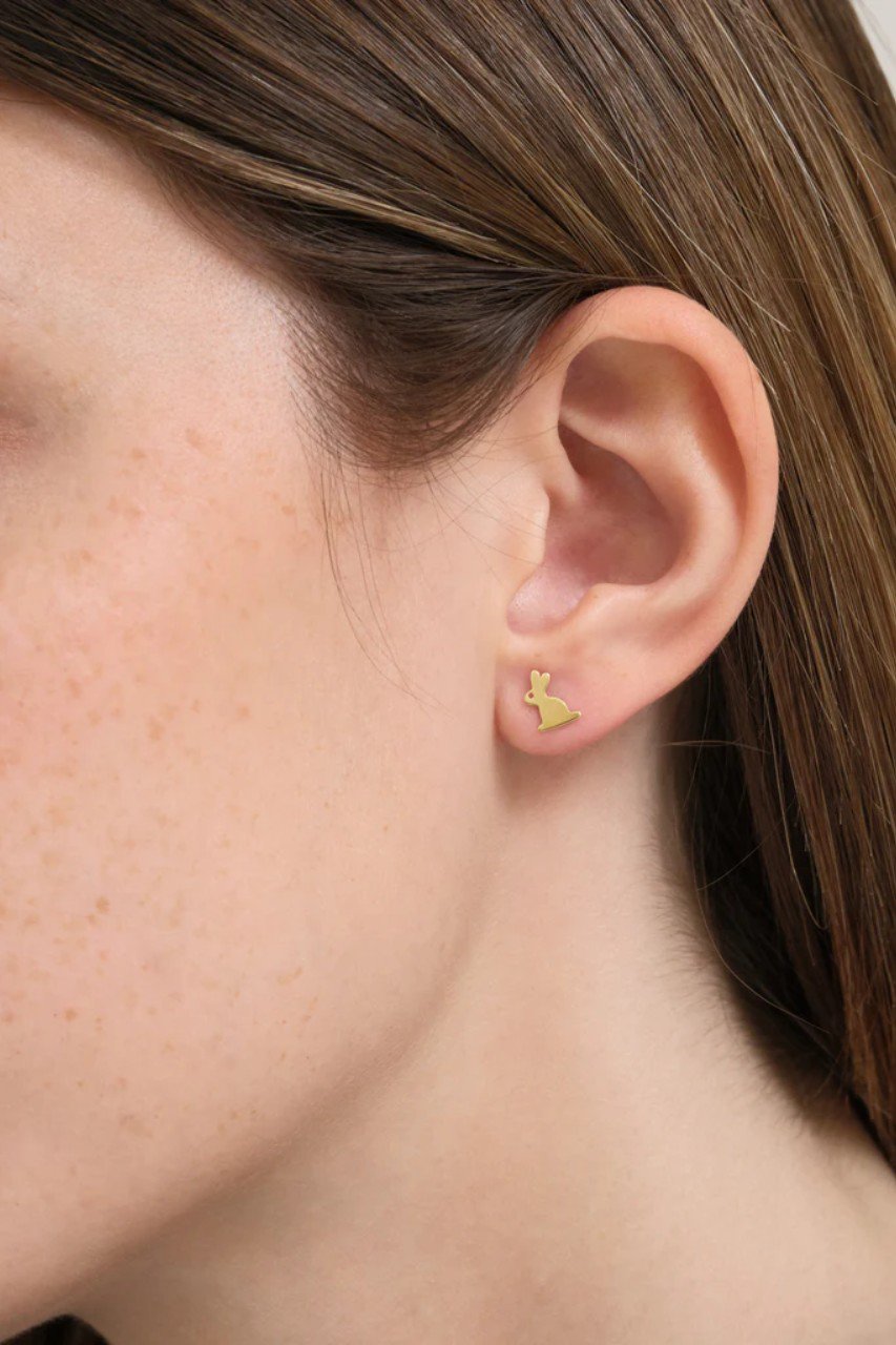 ALIITA(アリータ)｜MINI BOLD CONEJITO ピアス（片耳用）/イエロー