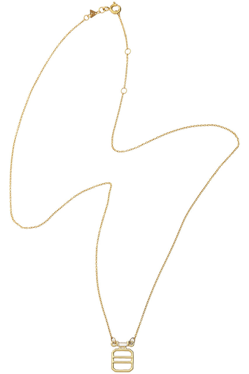 ALIITA アリータ 【ELLE SHOP 10周年限定】PERFUME BAGUETTE ネックレス モルガナイト×ゴールド