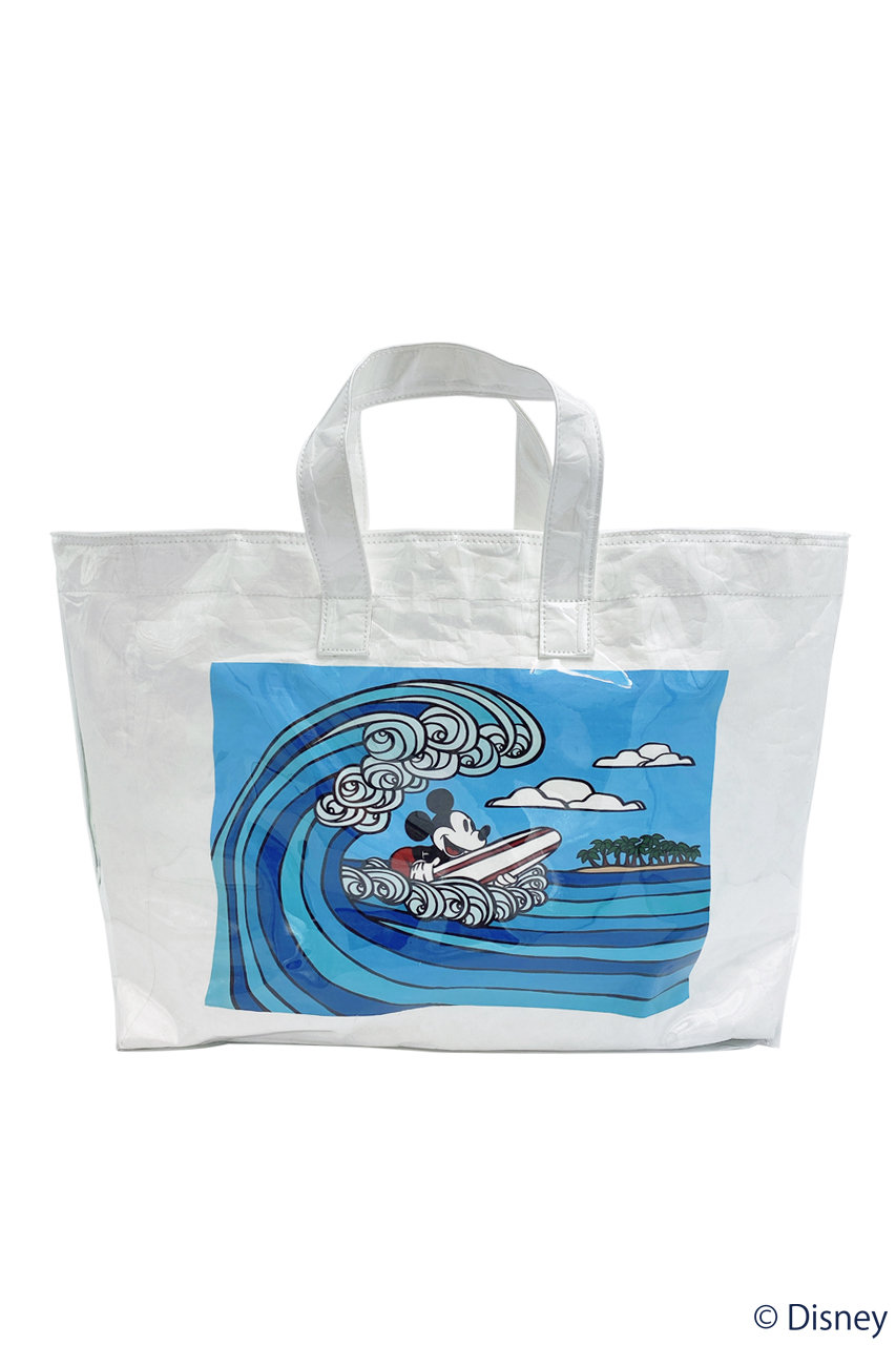 Inshore インショア Surf Mickey Collection Heather Brown Tote Bag Wave Rider の通販 Elleshop エル ショップ