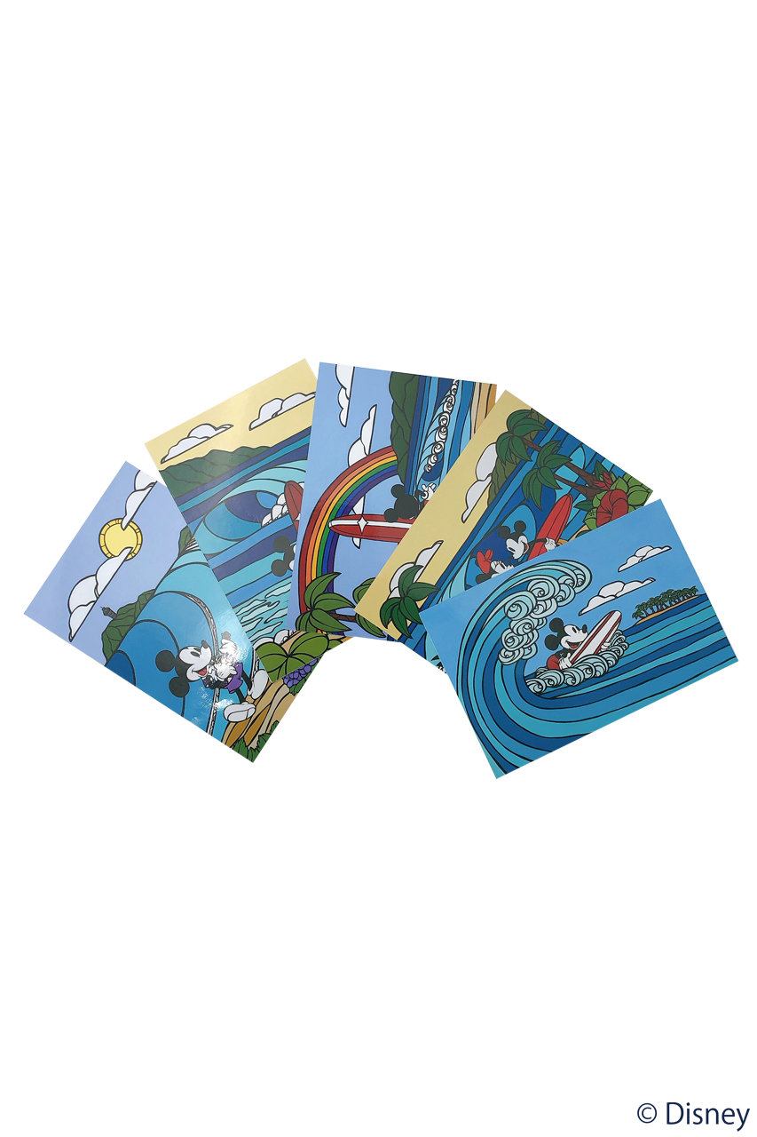 INSHORE インショア 【SURF MICKEY COLLECTION / Heather Brown 】POST CARD SET マルチ