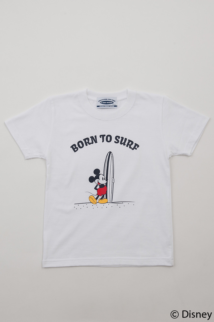 INSHORE インショア 【KIDS】【SURF MICKEY】Tシャツ BORN TO SURF