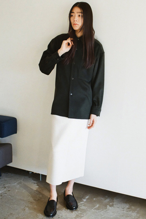 ツイードボンディング ジャージースカート