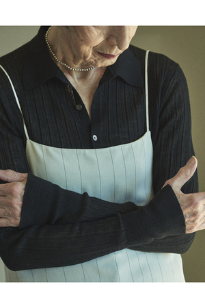 レーヨン コットン テンセル ツイルワンピース