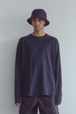 【UNISEX】【Y】オーガニックコットン ジャージー ボートネック プルオーバー