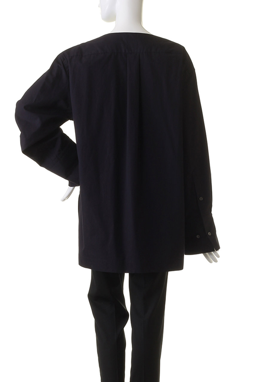 YLEVE イレーヴ　コットンタイプライターシャツ　ノーカラ美品 000000043685-04-l.jpg?t=