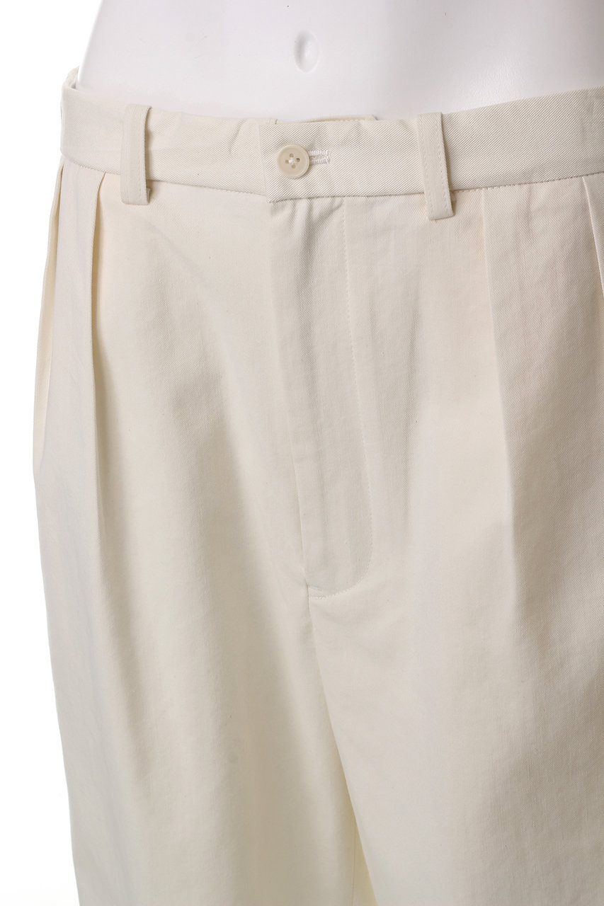 YLEVE イレーヴ オーガニックコットン チノショーツ オフホワイト サイズ3 YLEVE(イレーヴ)｜【UNISEX】【Y】ORGANIC COTTON テンセルチノ