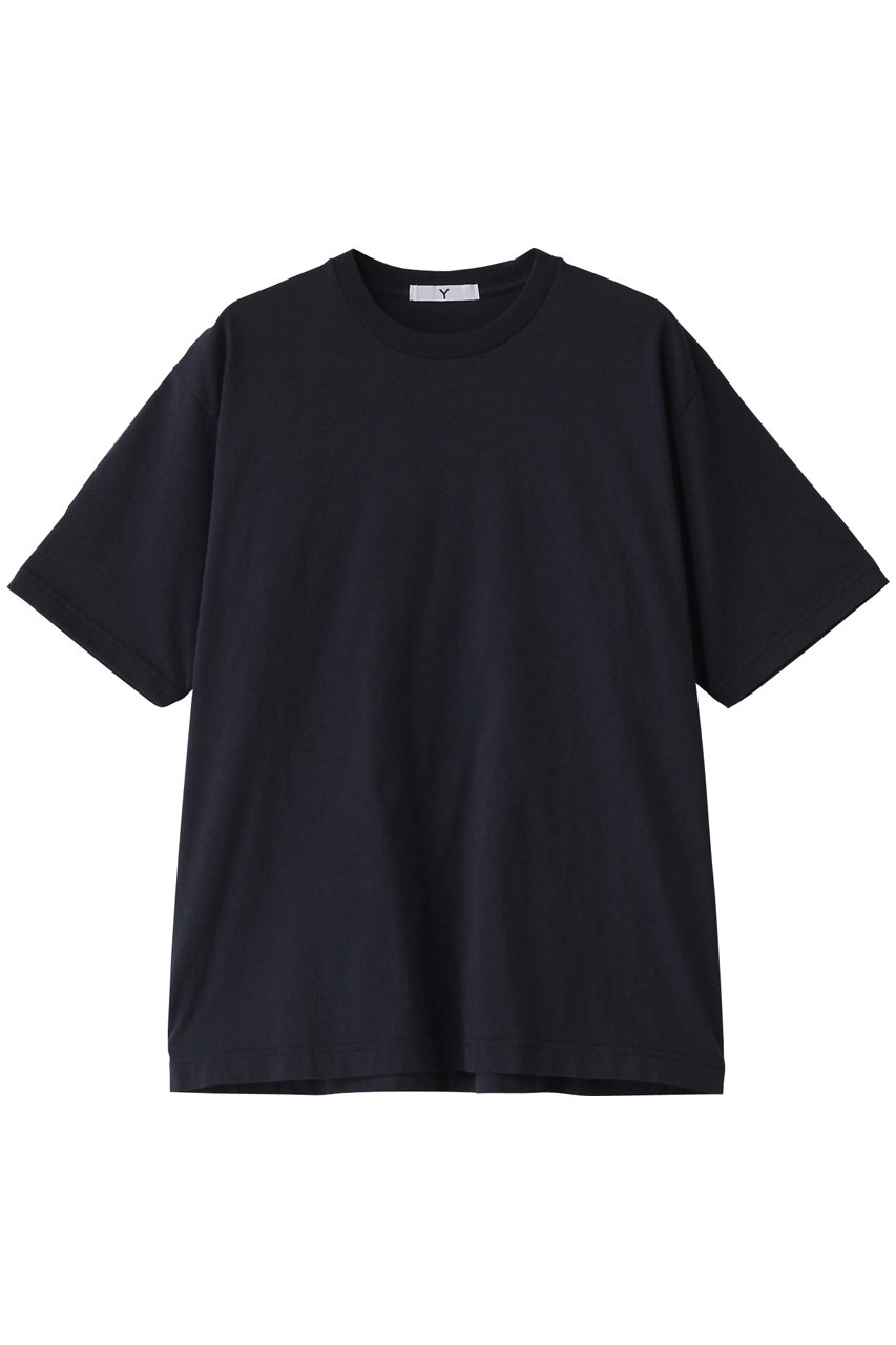 イレーヴ/YLEVEの【UNISEX】【Y】ORGANIC COTTON ジャージー ショートスリーブTシャツ(ネイビー/16551 66308)